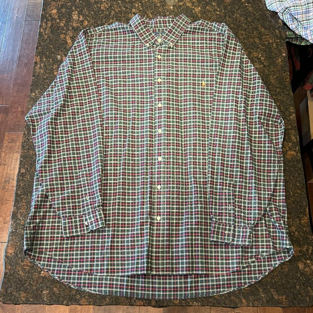 **SOLD** Men's Ralph Lauren Button Down Shirt 4XLT